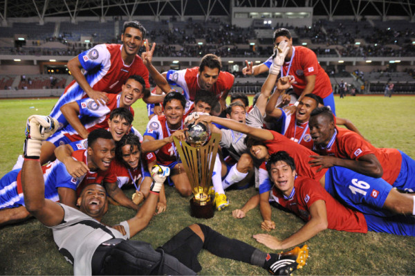 Costa Rica le arrebata la copa a Honduras.