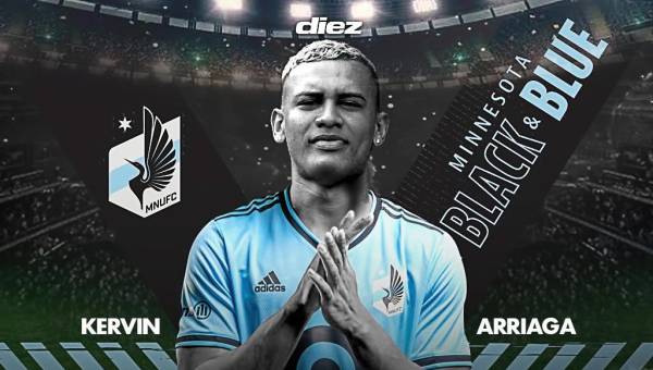 El mediocampista hondureño Kervin Arriaga fichó por el Minnesota United de la MLS.