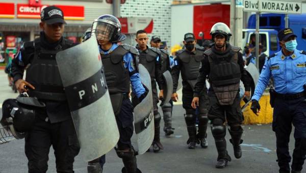 La Policía Nacional organizará seis anillos de seguridad en las en las cercanías del Nacional.