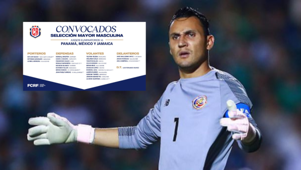 Costa Rica dio a conocer su convocatoria para la triple fecha FIFA en las Eliminatorias de Concacaf.