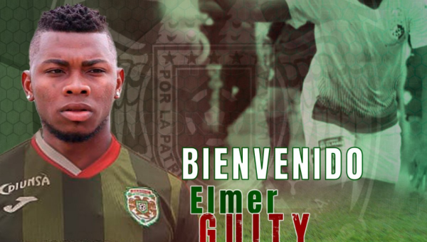 El equipo verde anunció la contratación del lateral derecho izquierdo Elmer Güity.