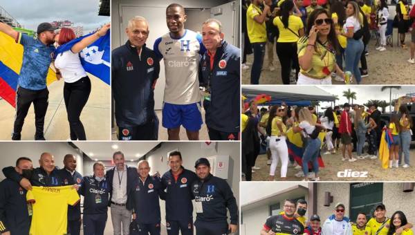 Lo que captó el lente de DIEZ en el amistoso que disputó la Selección de Honduras ante Colombia en el estadio del Inter de Miami.