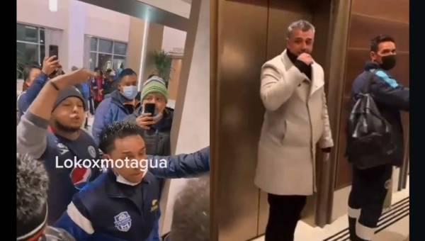 El momento en el que aficionados de Motagua llegaron al hotel en Seattle para encarar a Diego Vázquez y pedir su salida luego de la ‘manita’ que les recetó el Sounders.