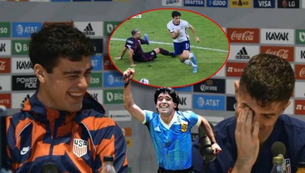 Se carcajearon: la imperdible reacción de Gio Reyna tras las comparaciones con Maradona; Pulisic se tapó el rostro de “vergüenza”