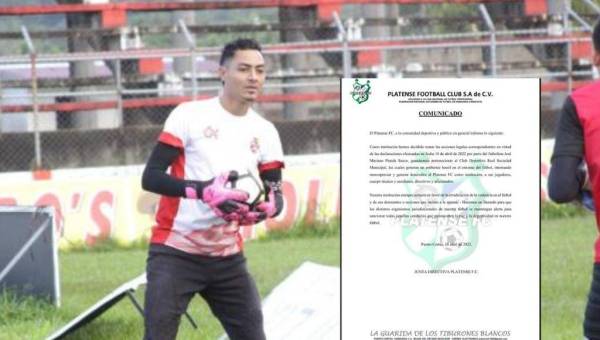 Platense anuncia que tomará medidas legales con José Pineda, portero del Real Sociedad.