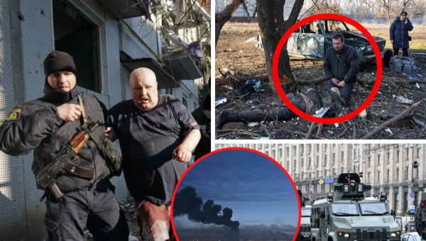 Estas son las desgarradoras imágenes que dejó el ataque de Rusia a Ucrania. El presidente ruso, Vladimir Putin, prometió represalias a quienes interfieran con la operación militar.