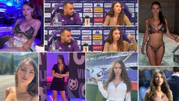 Rossella Petrillo se ha convertido en la imagen de la Fiorentina en redes sociales. Una joven periodista que dejó alucinando a uno de los recientes fichajes del club.