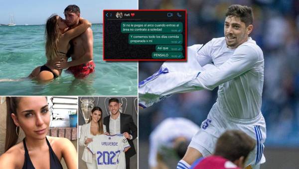 Mina Bonino, esposa de Valverde, agitó las redes sociales al mostrar cómo motiva al jugador del Real Madrid antes de los partidos.