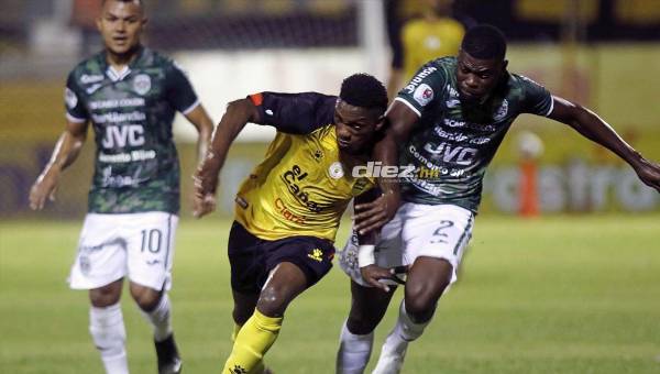 Bryan Barrios es uno de los futbolistas lesionados que tiene Marathón para el miércoles y que era titular en el clásico.