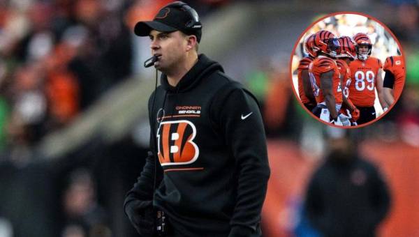 Zac Taylor es el entrenador de los Cincinnati Bengals.