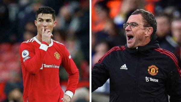 Entre Cristiano Ronaldo y el entrenador del Manchester United hay mucha tensión.