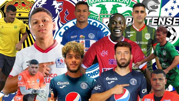 Revisá el panel de las altas y bajas de los clubes de la Liga Nacional de Honduras.