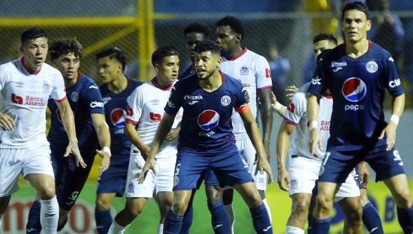 Motagua y Olimpia empataron en el juego de la primera vuelta 1-1 en el Morazán de San Pedro Sula.