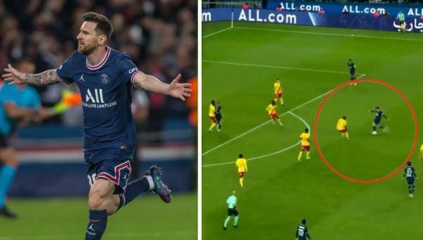 ¡De pie y aplaudan! Así fue el auténtico golazo de Lionel Messi ante Lens que hizo campeón al PSG de la Ligue 1