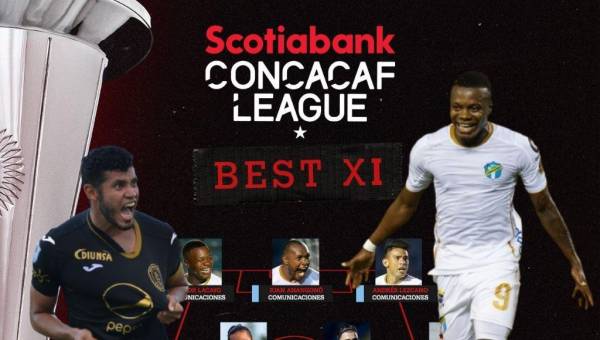 Te presentamos el 11 ideal de la Liga de Concacaf 2021 donde aparecen tres hondureños y donde el Comunicaciones, campeón de esta edición, domina totalmente.