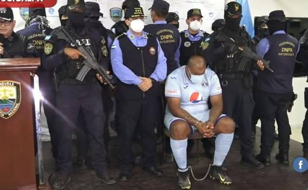 Salvadoreño pedido en extradición por Estados Unidos fue arrestado en Choluteca ¡cuando jugaba un partido de fútbol!