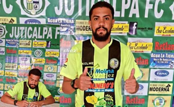 Leandro Soares ya firmó con el Juticalpa FC y continuará en la segunda división.
