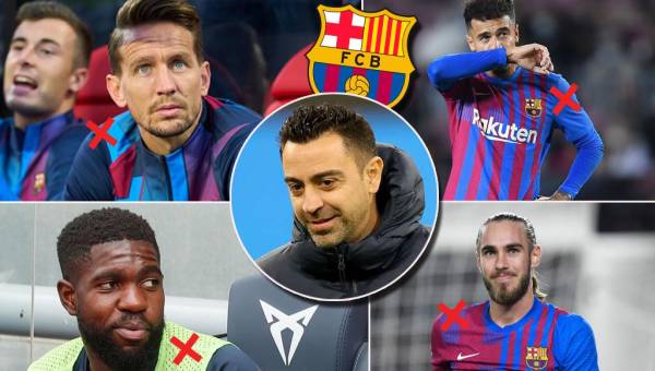 El diario catalán Sport brindó una lista de los descartes de Xavi Hernández y que el Barcelona pondrá en el mercado de enero. El técnico no cuenta con estos jugadores y escucharán ofertas. Además, el refuerzo que ya está en la Ciudad Condal y se define el futuro de Dembélé.