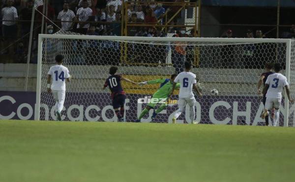 Así fue el primer gol de Estados Unidos en el arranque del partido. Foto: Neptalí Romero.