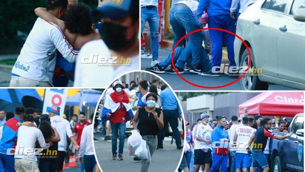 Una pelea entre barras de Olimpia y Real España en las afueras del estadio Morazán provocó una balacera que las autoridades no pudieron controlar y decenas de personas corrían despavoridas buscando salvaguardarse. Hay más de 12 heridos.