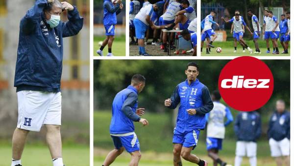 La Selección de Honduras completó este martes su segundo entreno de cara al juego amistoso con Colombia el domingo en Fort Lauderdale. Las imágenes que captó el lente de DIEZ. Fotos Neptalí Romero