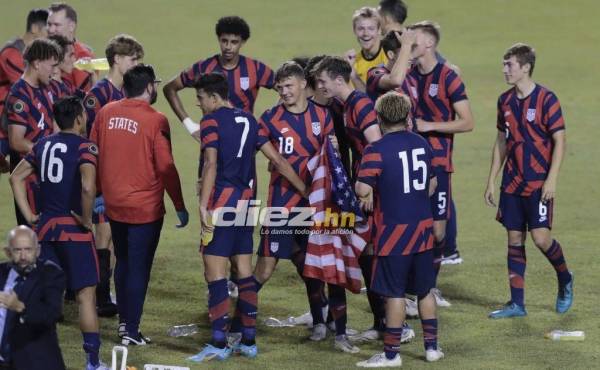 Estados Unidos se coronó este domingo tricampeón Sub-20 de la Concacaf al golear 6-0 a República Dominicana.