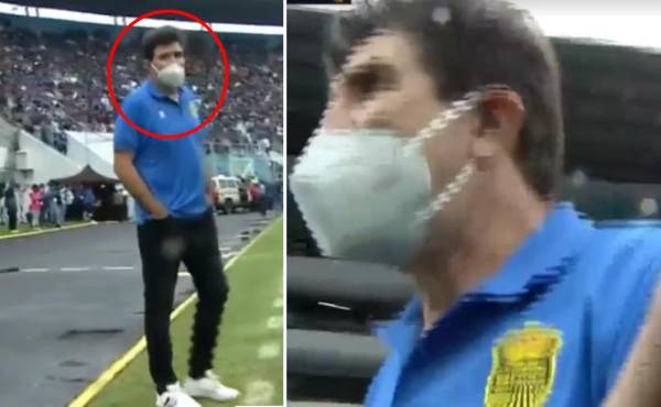 Se sintió acosado: La reacción de Héctor Vargas cuando una cámara lo enfocaba en el inicio del partido