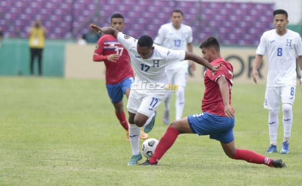 Honduras sumó su tercera victoria en el Premundial Sub-20.