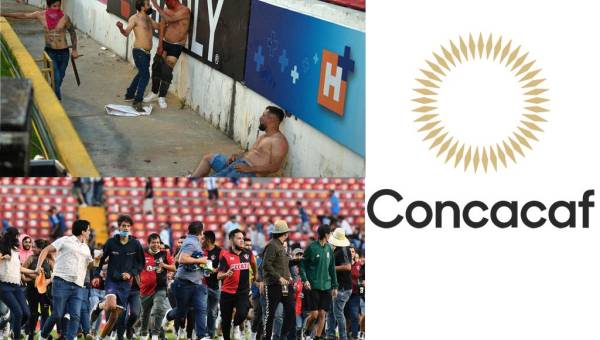 La Concacaf pidió a Liga MX y Federación Mexicana a tomar fuertes sanciones por los actos de violencia ocurridos este sábado durante el Querétaro vs. Atlas. Fotos AFP