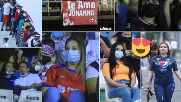 Las imágenes que captó el lente de DIEZ en las graderías durante el clásico capitalino que se jugó en San Pedro Sula. (Fotos Neptalí Romero)
