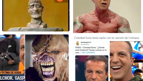 Estos son los memes que dejó el cambio radical de Cristóbal Soria. El tertualiano de El Chiringuito se operó el rostro y las burlas no lo perdonaron.