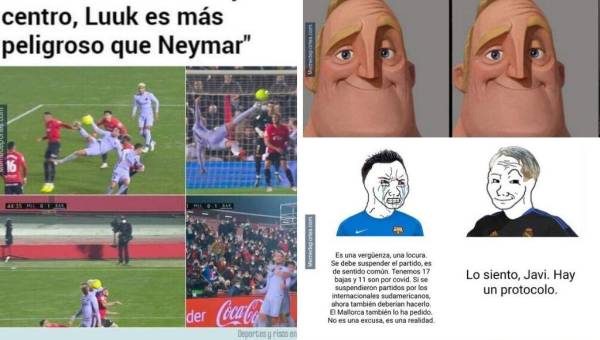 Estos son los memes tras la victoria del FC Barcelona de Xavi ante el Mallorca en la Liga de España pese a las bajas por el covid-19.
