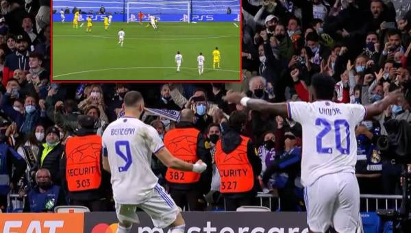 Error en la salida y el ‘gato’ castiga: Vinicius envia centro precioso a Benzema que anota el 2-3 del Real Madrid ante Chelsea
