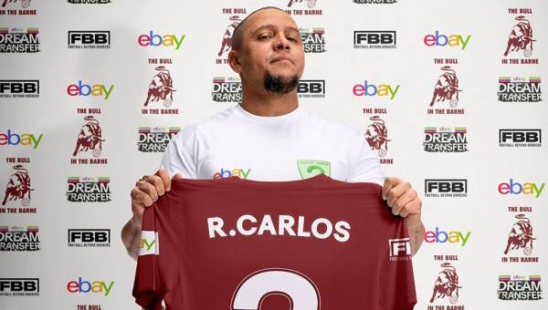 Roberto Carlos regresa al fútbol: el insólito contrato que firmó el brasileño con un equipo inglés
