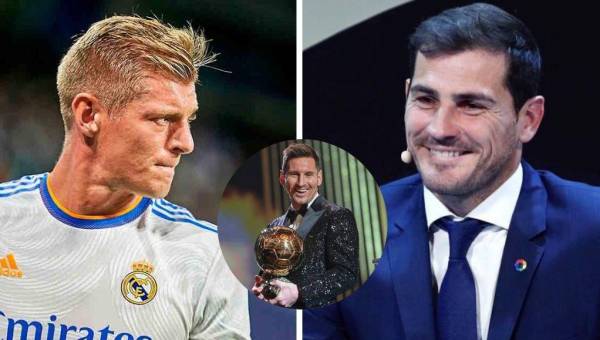 La dura crítica de Iker Casillas y Toni Kroos por el Balón de Oro 2021 que ganó Messi