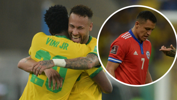 Brasil golea a Chile y lo deja casi fuera del Mundial de Qatar 2022: Esto necesitan los andinos para clasificar