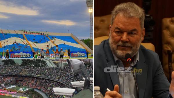 La Municipalidad de San Pedro Sula anuncia que realizará inversiones en el estadio Morazán.