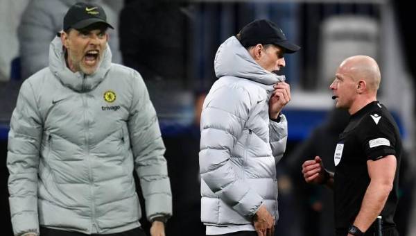 Tuchel atiza en conferencia tras la eliminación del Chelsea: “Me molestó ver al árbitro reírse con Ancelotti al final del partido”