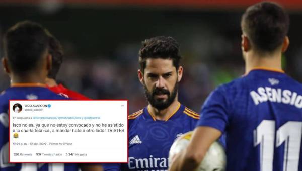Acusan a jugador del Real Madrid de filtrar los onces de Ancelotti y este responde burlándose: “A mandar hate a otro lado”