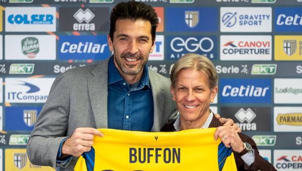 ‘Gigi’ Buffon renovó su contrato con el Parma hasta el 2024, cuando ya tenga 46 años.