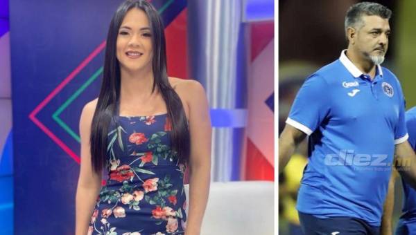 Isabel Zambrano mandó todo su apoyo a Diego Vázquez tras la noticia de su salida del Club Motagua.