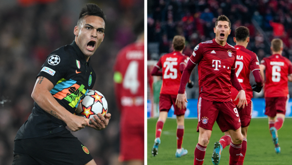 Inter derrota al Liverpool, pero no le ajusta; Bayern Múnich propinó goleada de escándalo al Salzburgo y avanza a cuartos