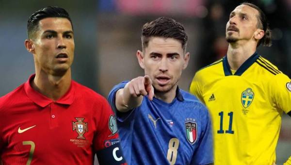 Portugal e Italia se enfrentarían en una hipotética final en el repechaje de las eliminatorias UEFA rumbo al Mundial de Qatar 2022.