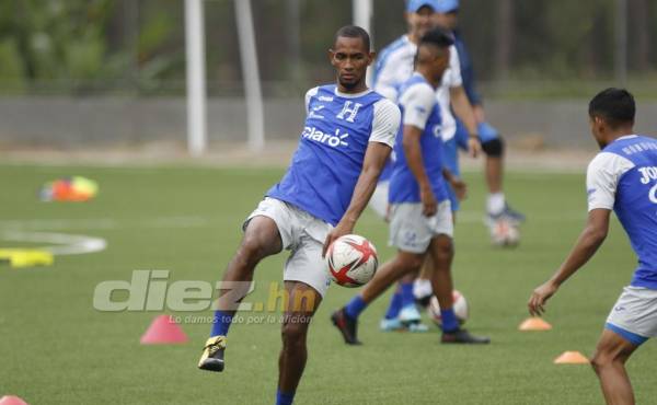 Con dos bajas y sorpresas: la Selección de Honduras realiza su quinto entrenamiento con Diego Vázquez