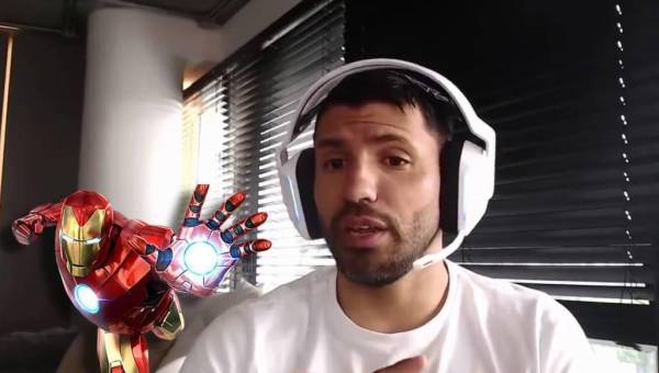 Kun Agüero confiesa cómo le monitorean tras su retiro: “De noche tiro luces de colores, soy Ironman”