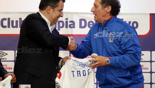 Así despide Rafael Villeda, presidente de Olimpia, a Pedro Troglio tras marcharse a dirigir a San Lorenzo de Almagro