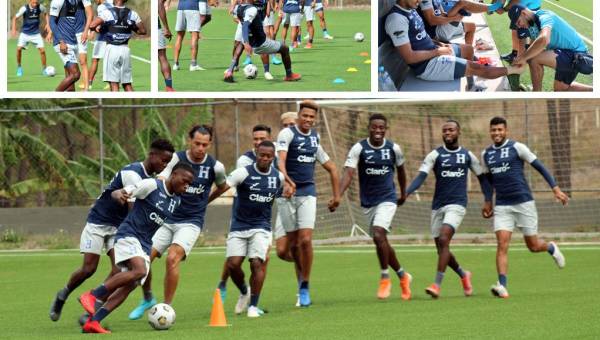 La Selección de Honduras acelera en sus trabajos en el microciclo de cara al cierre de la eliminatoria de Concacaf. Fotos @FenafuthOrg