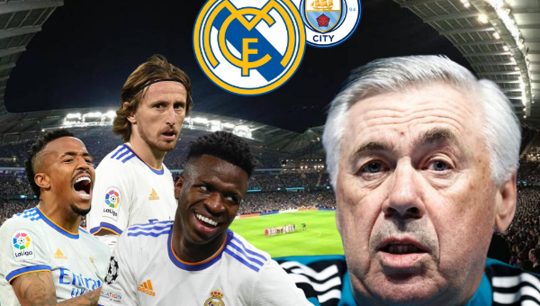 Alineación del Real Madrid vs Manchester City: Ancelotti quiere dar un golpe de autoridad en las semifinales de Champions ¡Tres son duda!