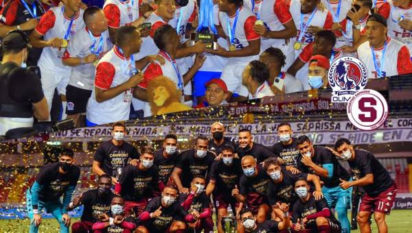 Olimpia es tetracampeón del fútbol de Honduras y llegó a 34 copas de campeón en Liga Nacional.
