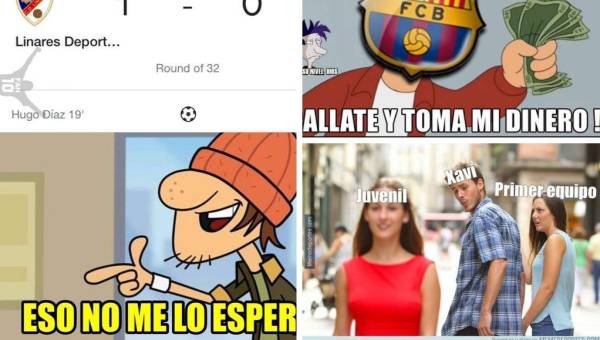 Aquí están los memes del gane 2-1 del Barcelona ante el Linares. Sufrieron ante un equipo de la tercera división de España y no se salvan de las burlas.